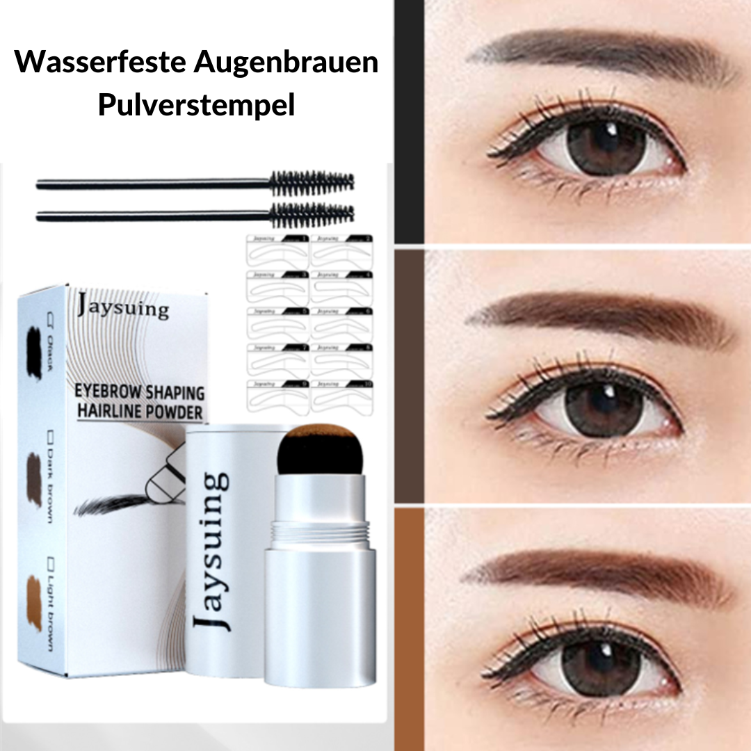 Wasserfeste Augenbrauen Pulverstempel